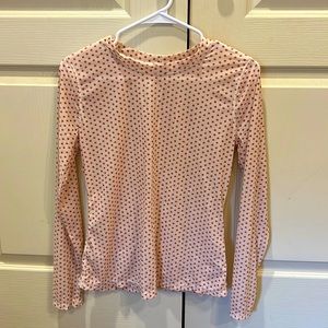 Sheer free people top size large #cottagecore